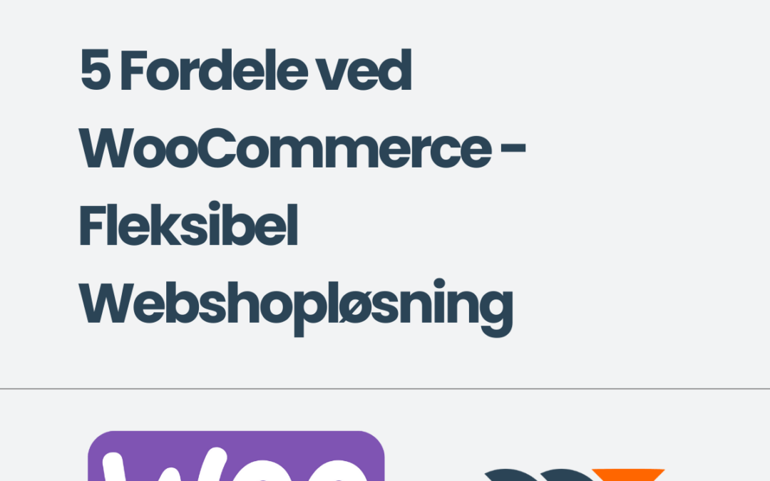 WooCommerce – Fleksibilitet og Kontrol til Din Webshop